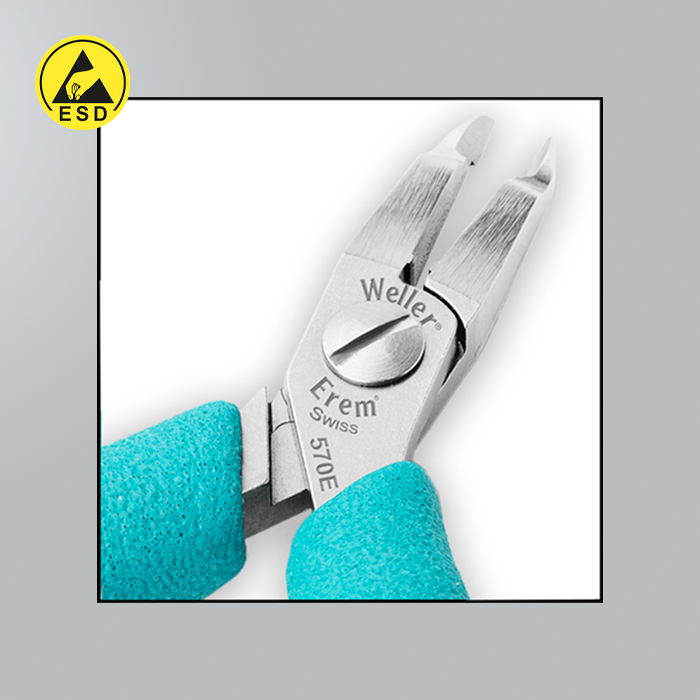 Erem 570E - Straight Long Relieved Head Tip Cutter - Flush ESD (E-570E) Erem 570E - Straight Long Relieved Head Tip Cutter - Flush ESD (E-570E)